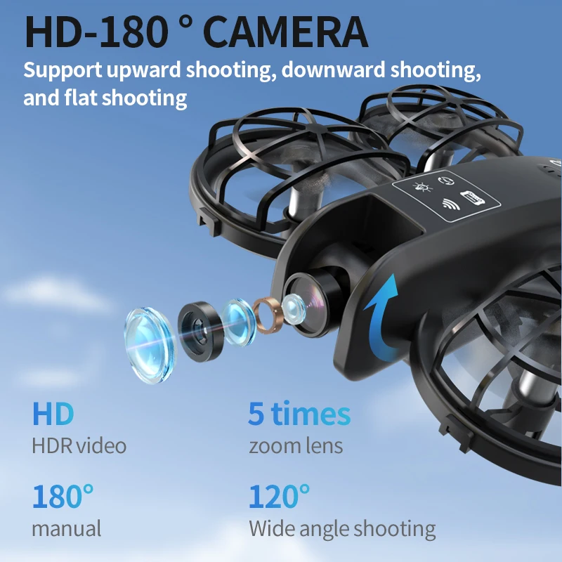 K100 Max Мини RC Дрон 4K Профе – обзор и цена Drone Kit Tricopter