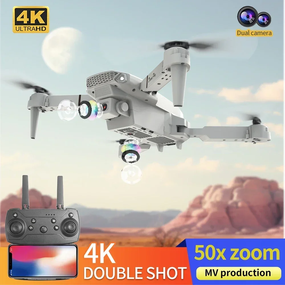 Складной мини-дрон E88 с камер – обзор и цена Drone Kit Tricopter
